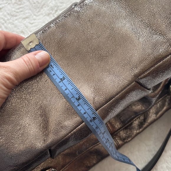 Coach Metallic Silver ShoulderBag - Picture 10 of 15
